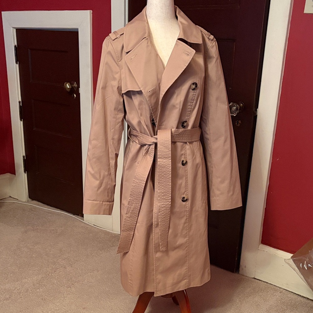 NWT Talbots trench coat size M